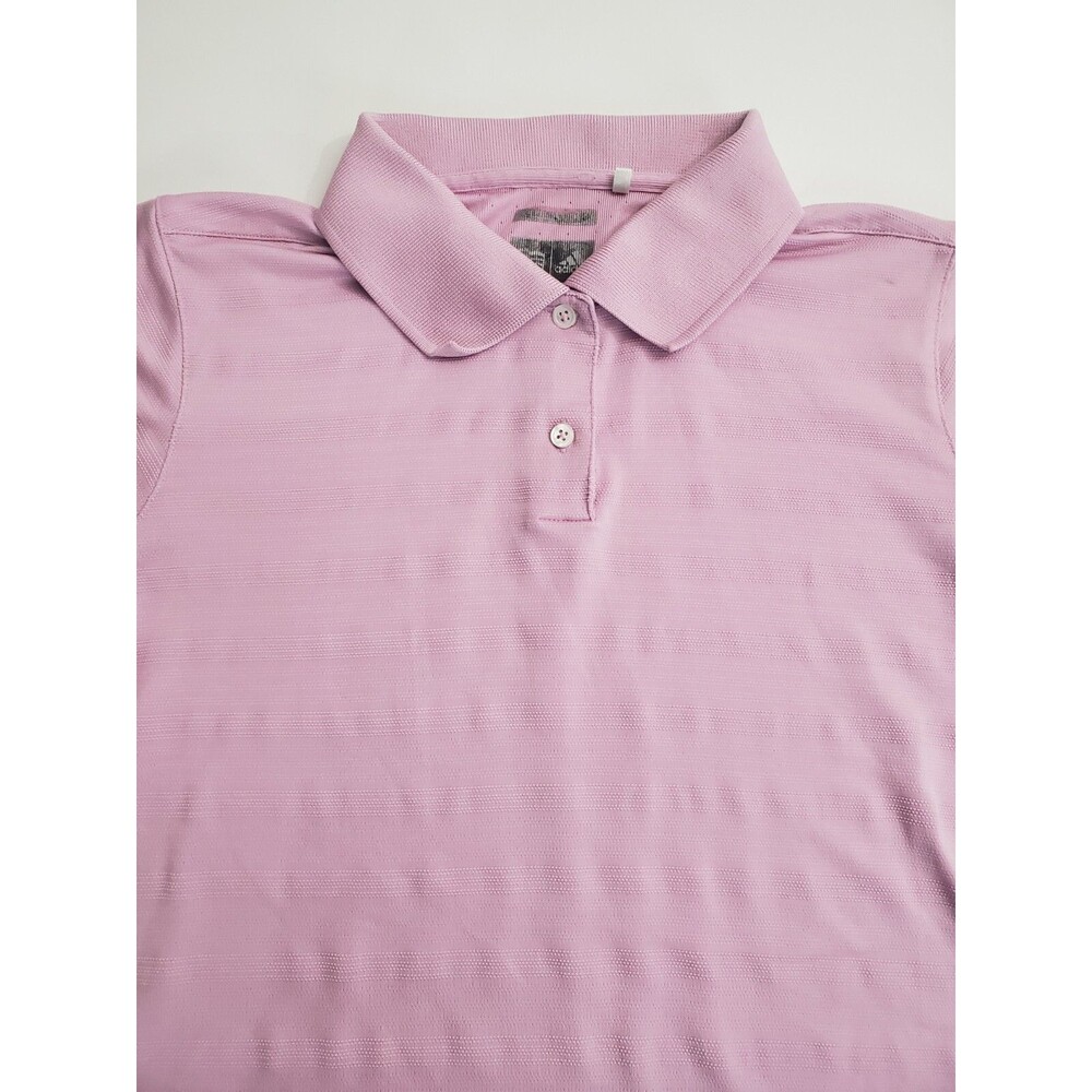 adidas Women's Short‎ Sleeve Climacool Polo Golf Shirt, Small